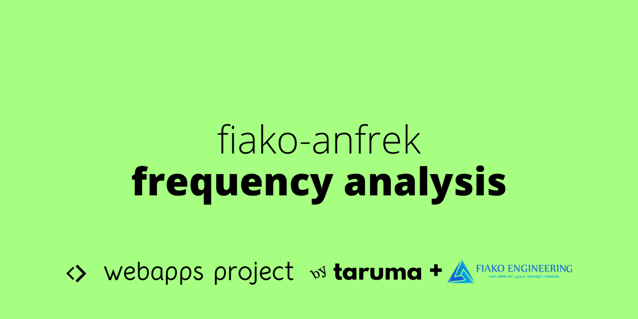 frequency analysis