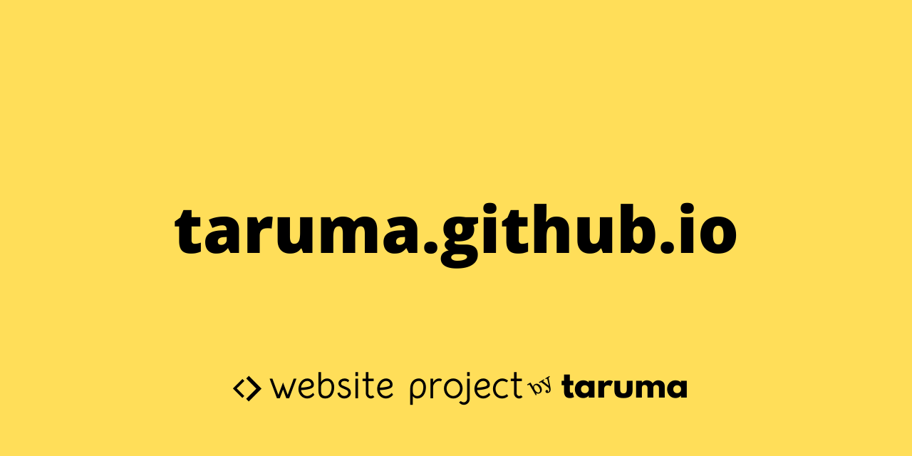 taruma.github.io